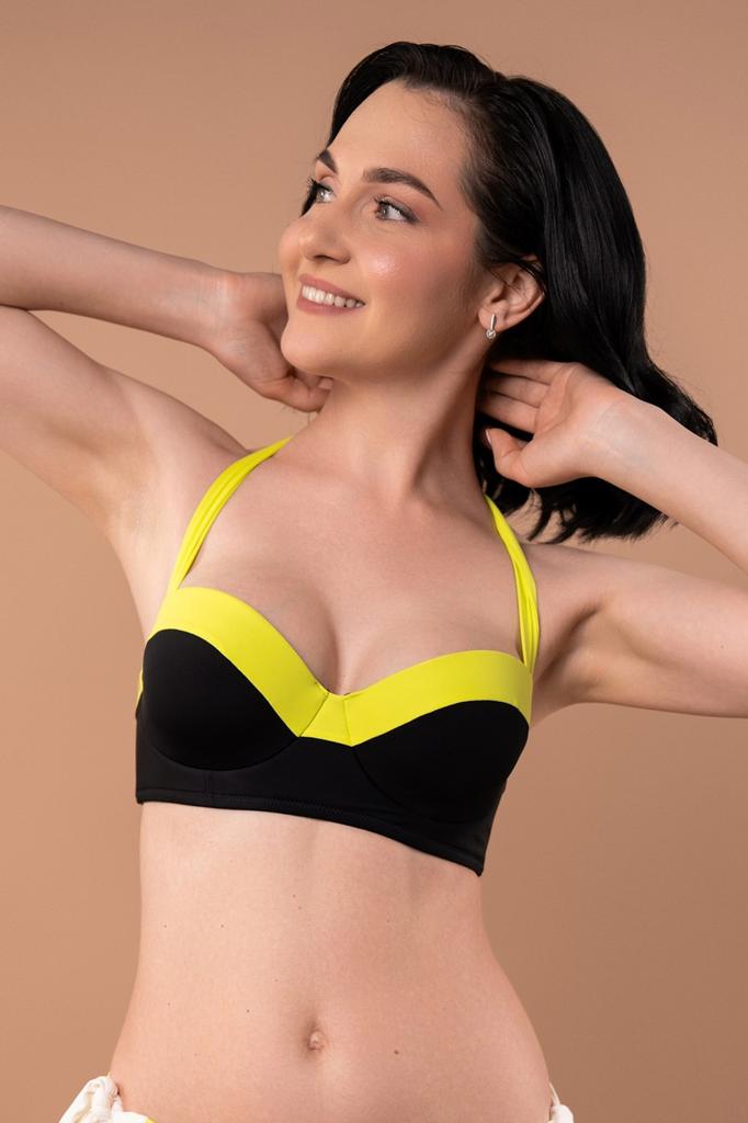 Купальный лиф с плотной чашкой Brabrabra (102692)