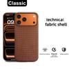 Оригинальный тканевый чехол с технологией для IPhone 17 16 15 14 13 Pro Max Air Phone Для Magsafe Официальный магнитный защитный чехол Fundas