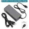 Зарядное устройство для аккумулятора 29,4 В 2 А, Адаптер питания Lithium Power Adapter PowerFast с 3-контактным inline-разъемом для 24-вольтового Pocket Mod, Sports Mod, Литиевая батарея