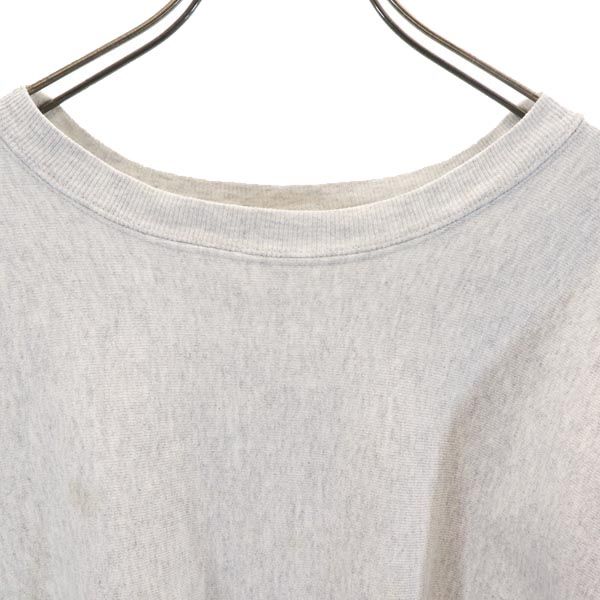 Champion Реплика монокрасного монохромного тега Сделано в США Свитшот с длинным рукавом Мужской Б/у