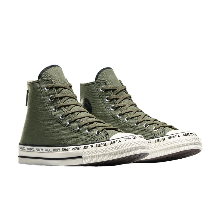 Converse Chuck 70 GORE-TEX High Utility Unisex Sneakers Green Black Egret A08566C