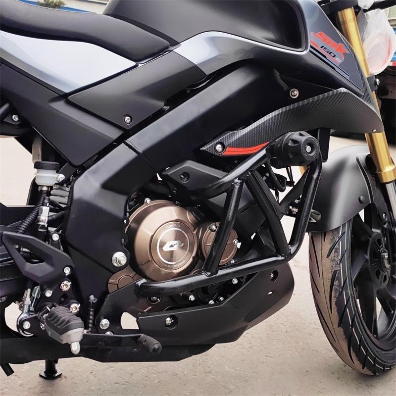 Fit for QJMOTOR SRK125S SRK-125S Motorcycle Highway Engine Guard Crash Bar Frame Stunt Cage Bumper Fairing Protector Accessories