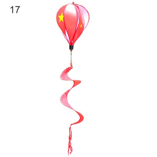 Fashion Tops Sequin Wind Spinner Funny Rotating Spiral Balloon Windmill Ornament for Decoration