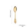 Gold Luxury Dinner Set Western Gold Plated Dinnerware Cutlery 18/10 Stainless Steel Vintage Kitchen Untensile Knife Fork Set