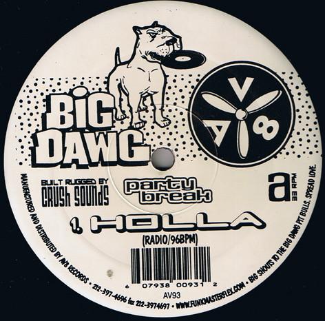 12inch Record FUNKMASTER FLEX - Holla AV93 AV8 Records 1999 US Rap & Hip-Hop/R&B Used