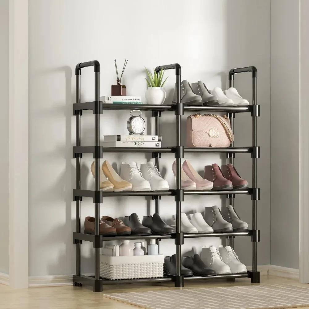 Большая полка для обуви, многослойная, собранная, полка для обуви, экономящая место, входная комбинация, подставка для обуви, держатель, органайзер для кроссовок