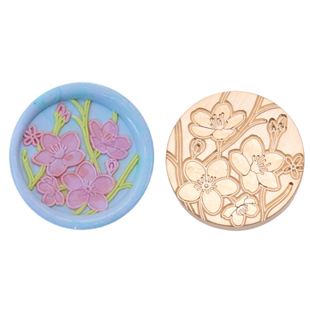 25 мм печать медная голова 3D рельефная круглая форма огненная краска медная голова DIY ручной учетный пригласительный конверт для подарка Скрапбукинг