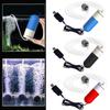 Adjustable Speed Air Compressor Aerator USB Charging Aquatic Terrarium Filter  Aquarium