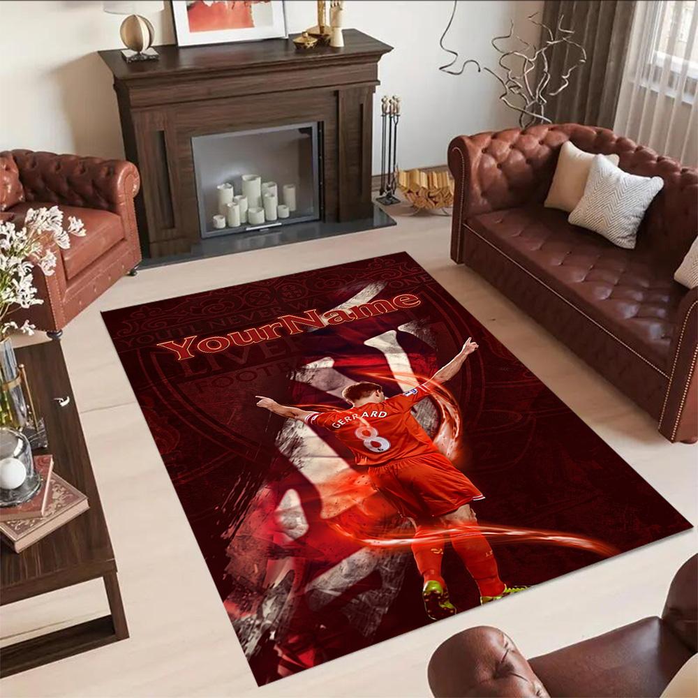 Liverpool Customized Name Floor Mat Perfect for Entryway Decorate room Outdoor Foyer Antislip Carpet Office home decor