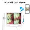 Стоматологическая HD интраоральная камера WIFI CMOS LED камера для интраорального осмотра с 17-дюймовым экраном монитора