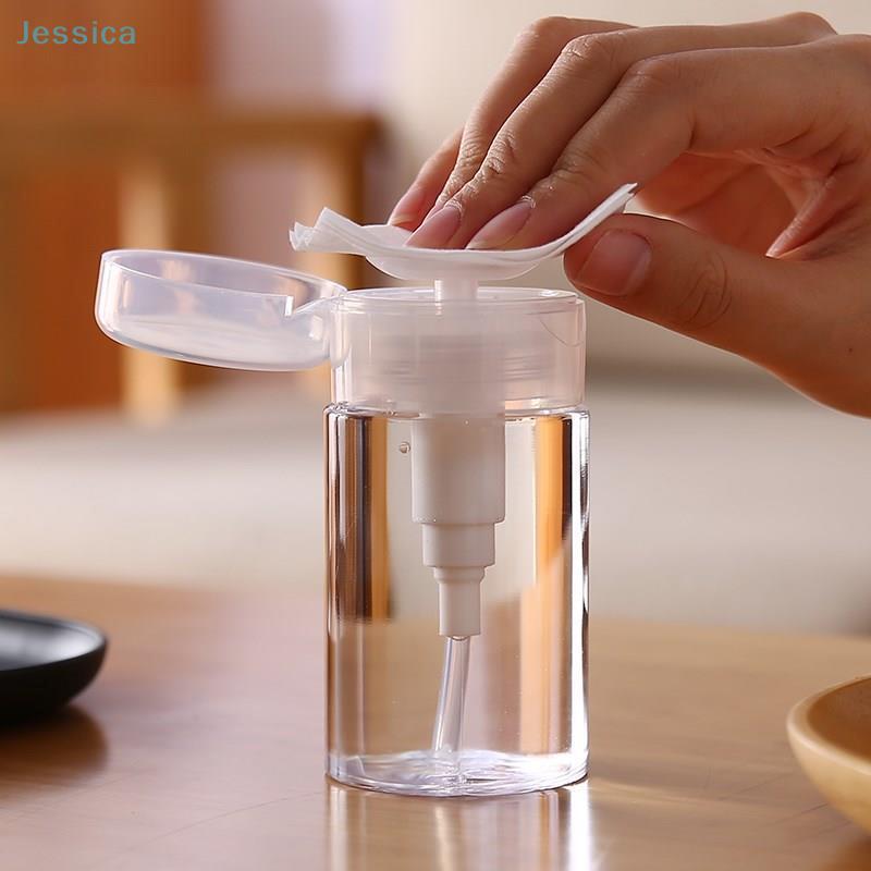 100150200300Ml Empty Press Pump Bottle Dispenser Liquid Container Refillable Remover Cleaner Polish Makeup Manicure Tool