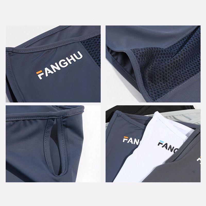 Mesh Breathable Ear Loop Mask Elastic Sunscreen Anti-Uv Face Covering Thin Breathable Sports Neck Gaiter For Women Men