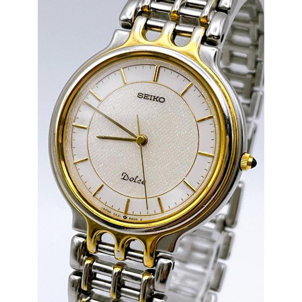 Б/у часы SEIKO Рабочие 5E31-6A00 Кварцевые Dolce