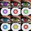 1 Pair Anime Colored Lens for Eyes Cosplay Purple Lenses Colorful Pupils Blue Eye Lens Red Lenses Yearly Yellow Lenses