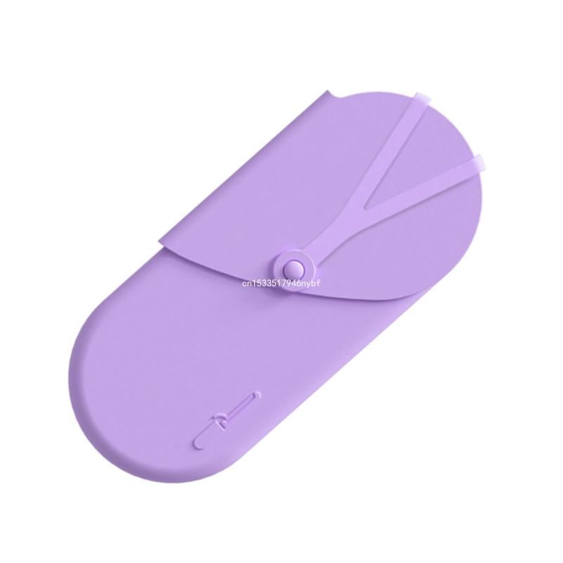 Heat Resistant Mat Hair Tool Travel Bag Flat Irons Travel Case Silicone Curling Dropship