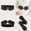 Modern Designer Metal Waist Belt For Women With Double Antique Copper Buckle For Fashion