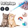 Кормушка для лекарств для домашних животных Кошки Собаки Аппликатор для таблеток толкающего типа Кормушка для молока Шприц для дегельминтизации Инструмент для инъекций Аксессуары для собак