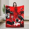 To Be Hero-X Snap Fashion Blanket Anime Cartoon Flannel Novelty Warm Throw Fashion Blanket for Bed Sofa Spring/Autumn Car