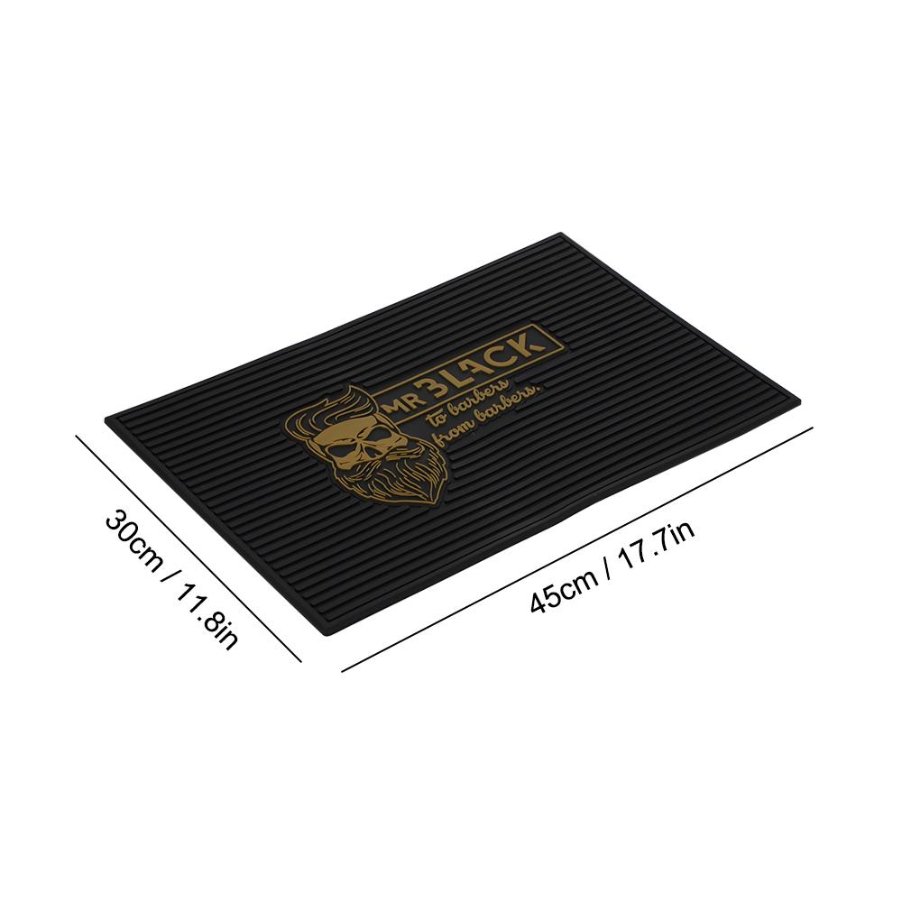 Парикмахерский противоскользящий силиконовый коврик, термостойкая подушечка для волос