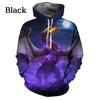 Fashion Personality Animal Print Dragon 3d Hoodie Casual Couple Hoodie Sweatshirts Full Size Hoodies for Adults and Children