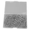 150Pcs Cute Paper Clips Heart Shaped Style Exquisite Electroplated Anti Slip Fancy Paperclips for