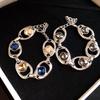 Stylish Women's Silver Bracelet Oval Link Vintage Style Chic Jewelry Ideal for Gifting