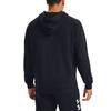 Under Armour Rival Sweatshirts Men's Black Hooded Moderate Regular 1357094-001