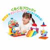 BANDAI BlockLabo Block Lab Большое колесо обозрения преобразилось! Anpanman вращающийся блок парка развлечений