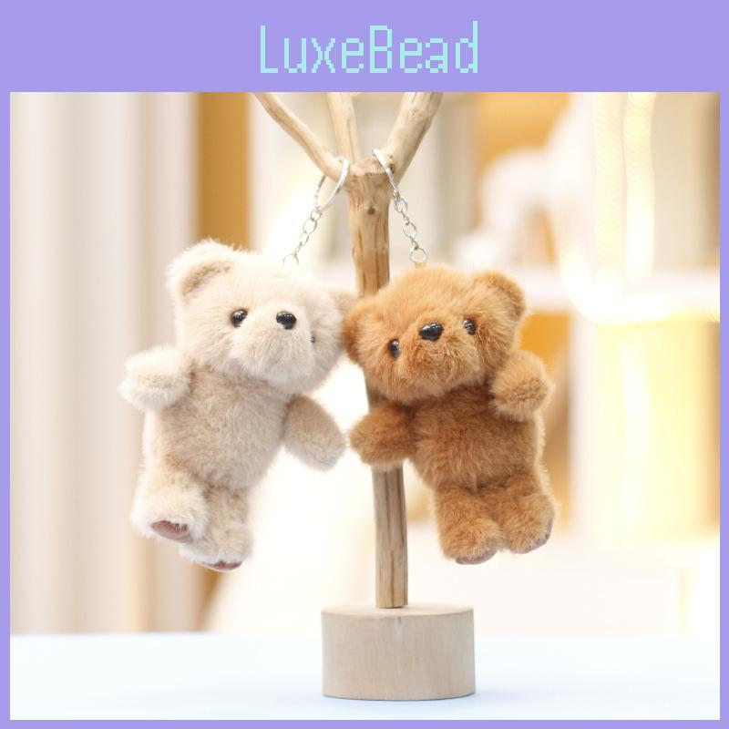 Bear Plush Cuter Doll With Super Soft Short Pile For Dolls And Pendant Bag