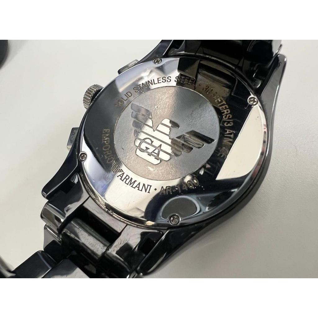 Б/у Рабочий item Мужские часы EMPORIO ARMANI CERAMICA Хронограф