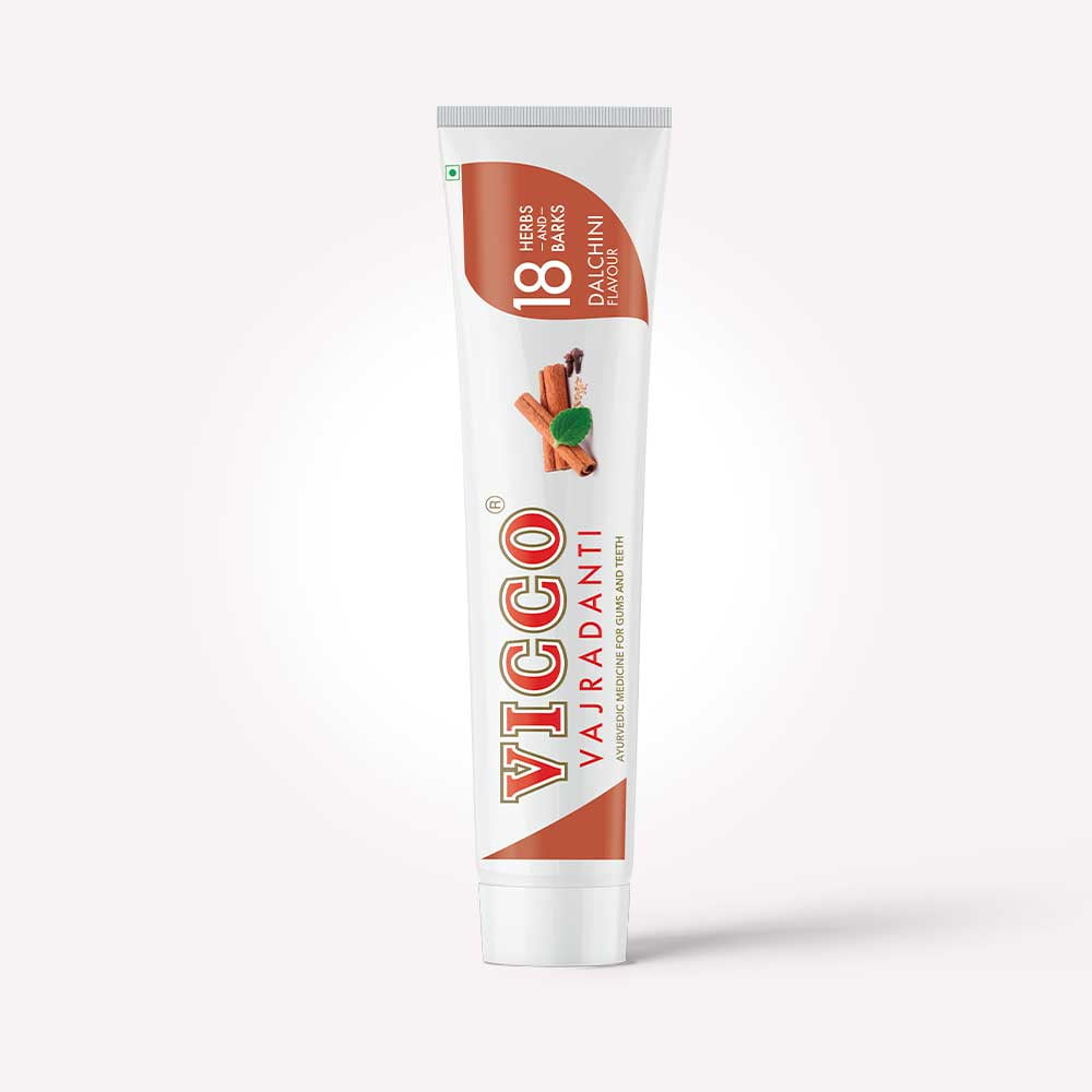 Vicco Vajradanti 18 трав Вкус корицы Зубная паста 160г
