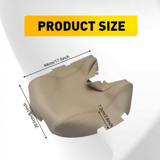 Fits Acura TL 2009 2010 2011 2012 Leather Center Console Lid Armrest Cover Beige