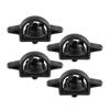 4Pcs For 2005-2021 Toyota Tacoma Bed Rail Tie-Down Cleats Black # 58461-04020-00