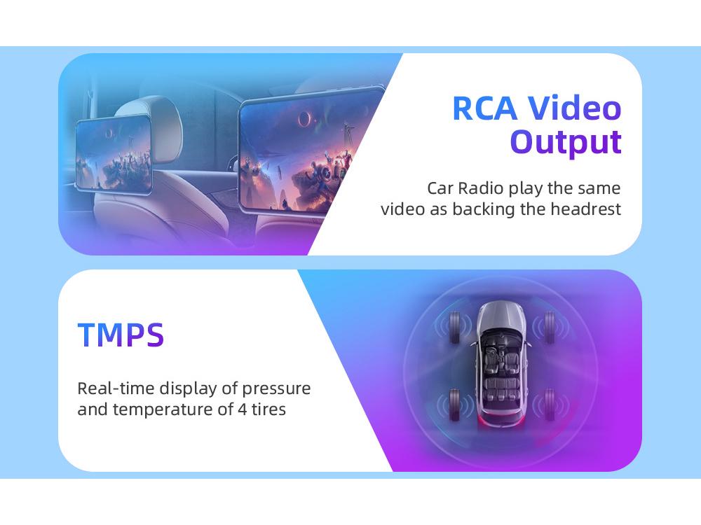 Dodge Ram 2013-2018 Android Navigation Screen with Bluetooth & GPS