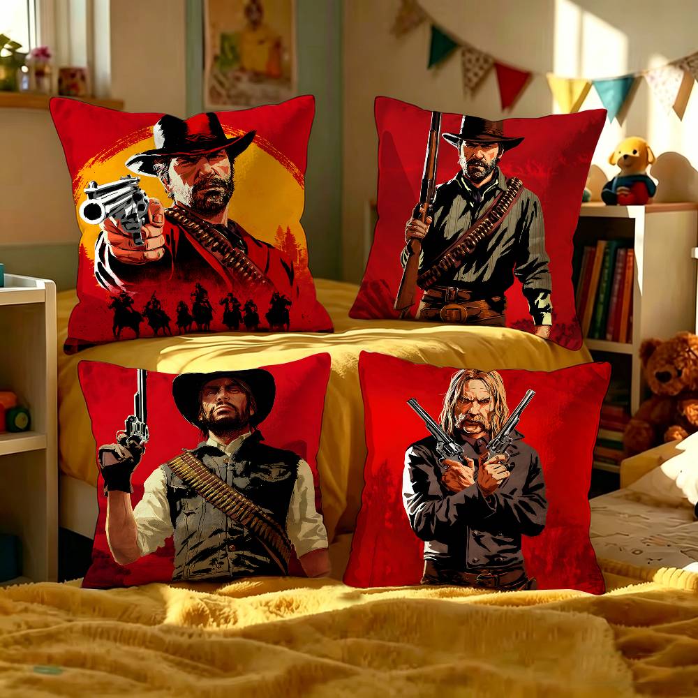 Red Dead Redemption Наволочка мультфильм Подарок Чехол для подушки Спальня Дом Диван Стул Сиденье Декор чехол для подушки