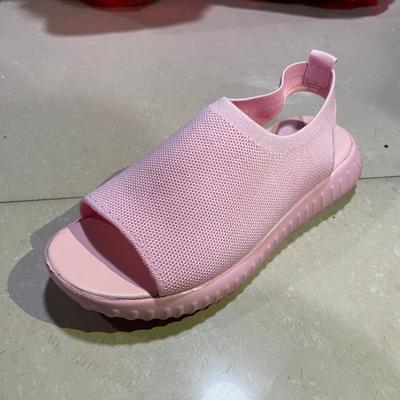 Модные повседневные сандалии 2024 года, новые сетчатые дышащие женские легкие минималистичные сандалии Fish Mouth Sandalias De Mujer Platform