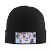 Anime Curious George Monkey Warm Knitted Cap Hip Hop Bonnet Hat Autumn Winter Outdoor Beanies Hats for Unisex Adult