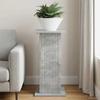 Plant Stand Concrete Grey 30.5 x 30 x 60.5 cm Engineered Wood