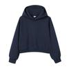Women's Trendy Korean Style Heavyweight Hooded Zip-Up Cardigan Jacket - 350g Casual Autumn Sweatshirt.