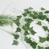 Artificial Ivy Vine Wall Hanging, 2.1 Meters with 72 Sweet Potato Leaves, Perfect for Wedding & Window Display Decor.