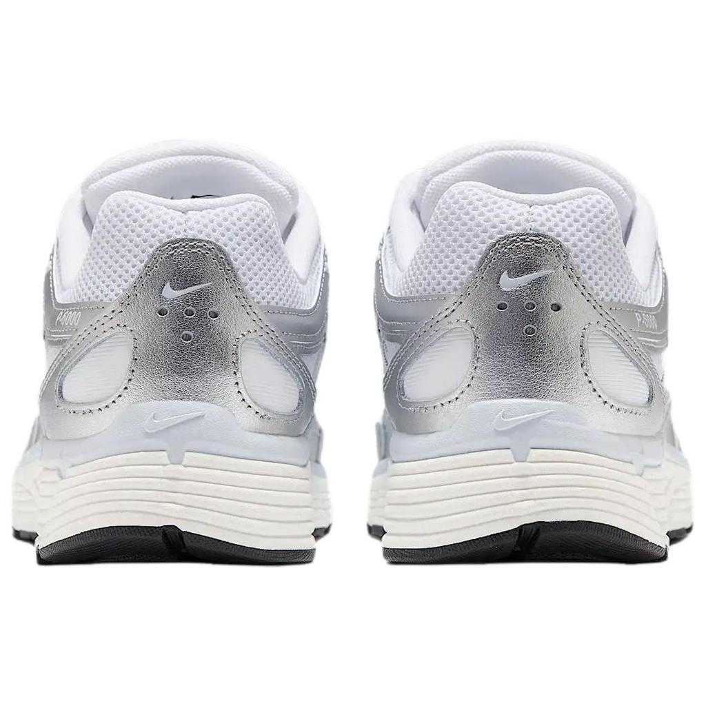 Nike P 6000 Белый Синий Оттенок Sail Металлический Серебристый Женский BV1021-106