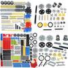 Gear Pin Technical Bricks Liftarm Studless Beam Axle Moc Parts Connector Panel Car Tires Wheel Bulk Set Toy Building Block 32494