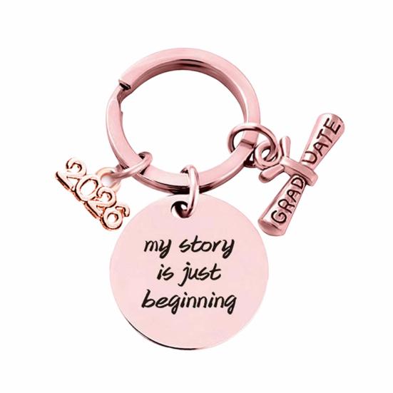 Выпускной брелок 2026 года Выпускники средней школы и колледжа Значимый выпускной брелок для нее и для него Выпускное украшение
