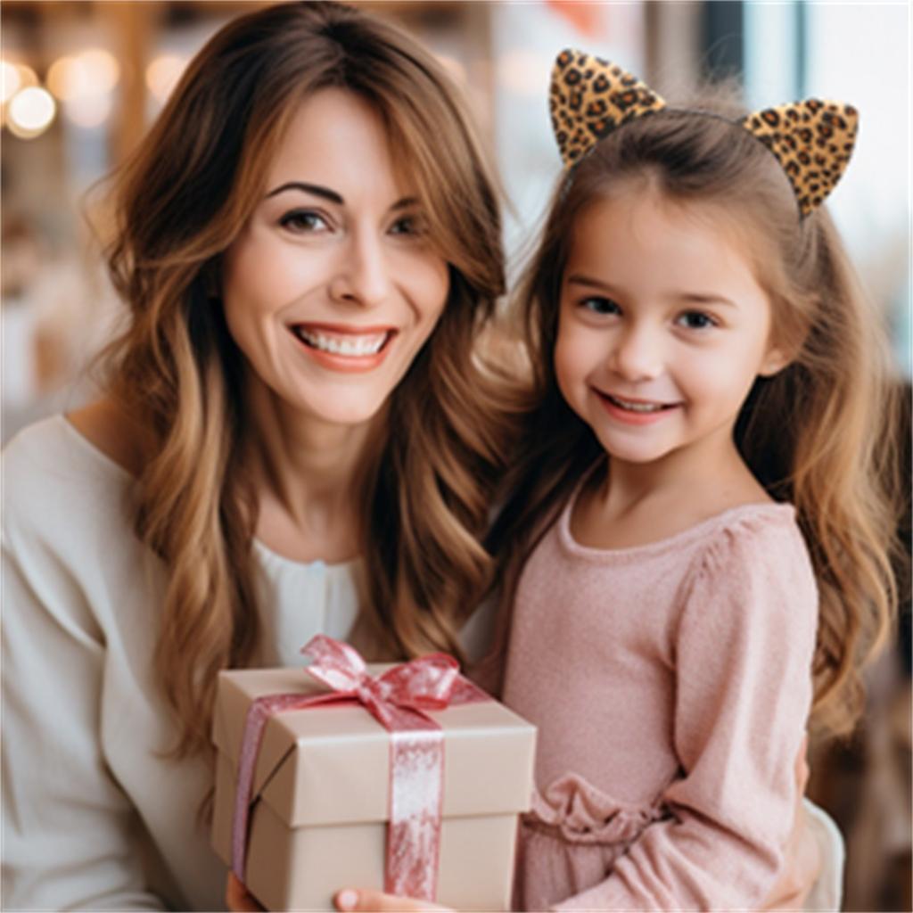 Повязка на голову с ушками леопарда, уши животных для костюмированного косплея или украшения вечеринки, уши для женщин