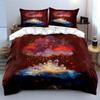 "Fantasy Crystal Sky Decoration Set" Soft Comfortable Duvet Cover Bedding Set Included 1*Duvet Cover & 2*Pillowcases, gift