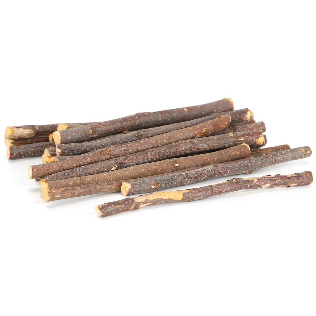 Pet Hamster Natural Applesticks Chew Toys Molar Teeth Grinding Toy for Rabbits Hamster