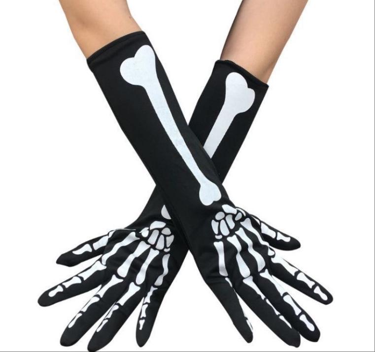 Чулки с мультяшным принтом на Хэллоуин и Рождество - праздничные колготки для праздничных вечеринок и костюмированного реквизита