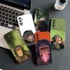 Casing Phone Cover for Samsung Galaxy S25 S24 S23 FE Ultra Plus S7 Edge S25+ S23+ A56 5G Case  Monkey Gorilla Ape Baby Animal