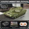 MOULD KING 20033 Военные танковые игрушки Пульт дистанционного управления M1A2 Основной боевой танк Строительный блок Кирпичная сборка Детский рождественский подарок