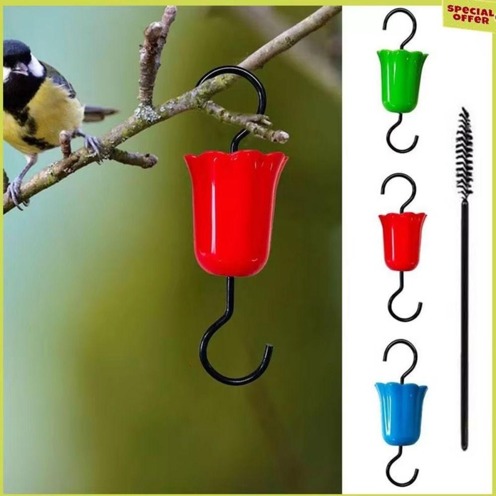 1/3Pcs Multifunctional Anti-Ant Hook Easy To Clean Ant Guard Trough Set Hummingbird Feeders